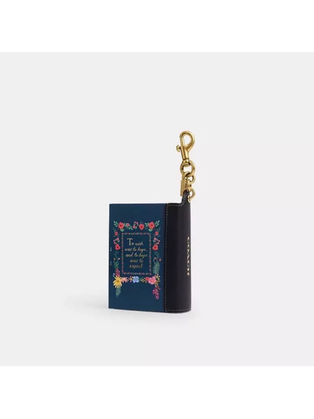 COACH Sense and Sensibility by Jane Austen Book Bag Charm - CFK42 - Picture 8 of 10